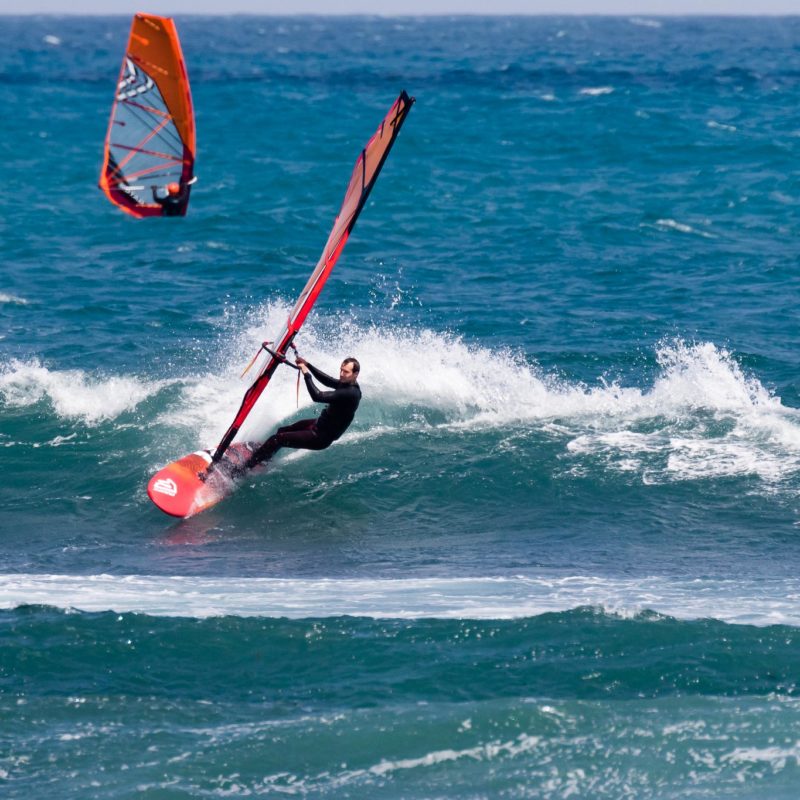 Windsurfing Kina Road, Taranaki