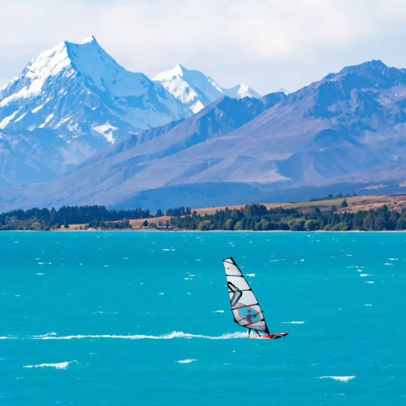 Water Nomads New Zealand | Windsurfing Lake Pukaki