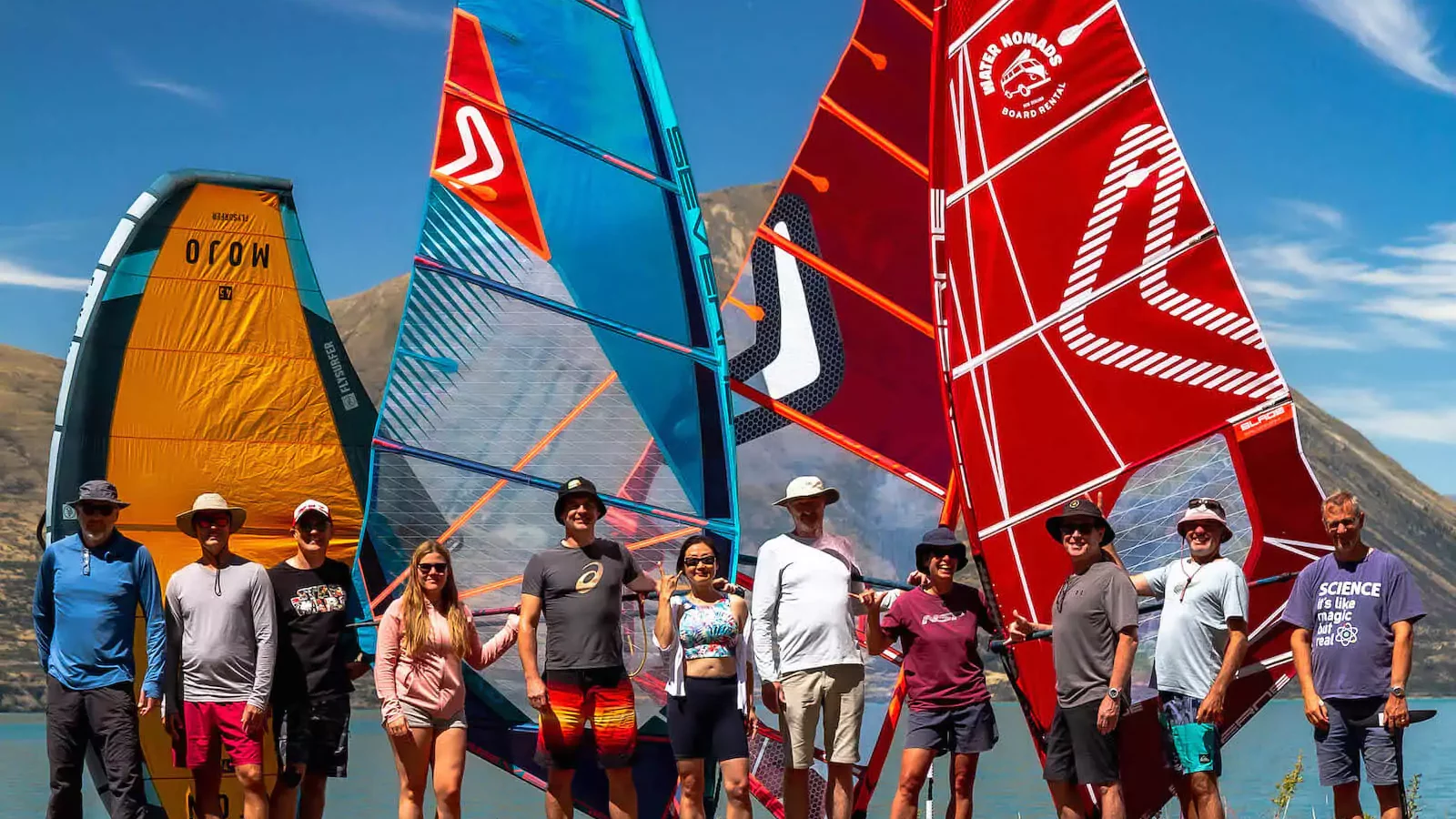 Wing Foil and Windsurf Holiday Camps | Water Nomads Surfari Trips New Zealand