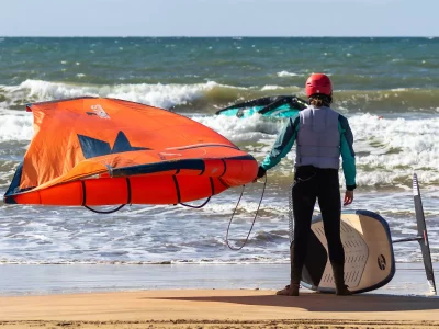 Wingfoiling Northland Tokerau Beach